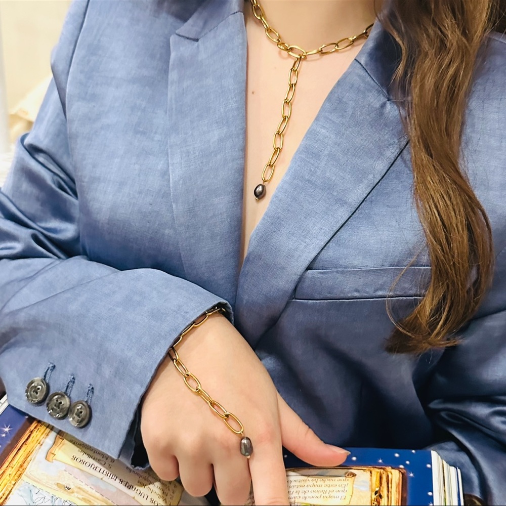 Pearl Necklace Set